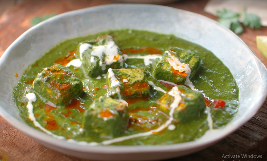 Palak paneer recipe