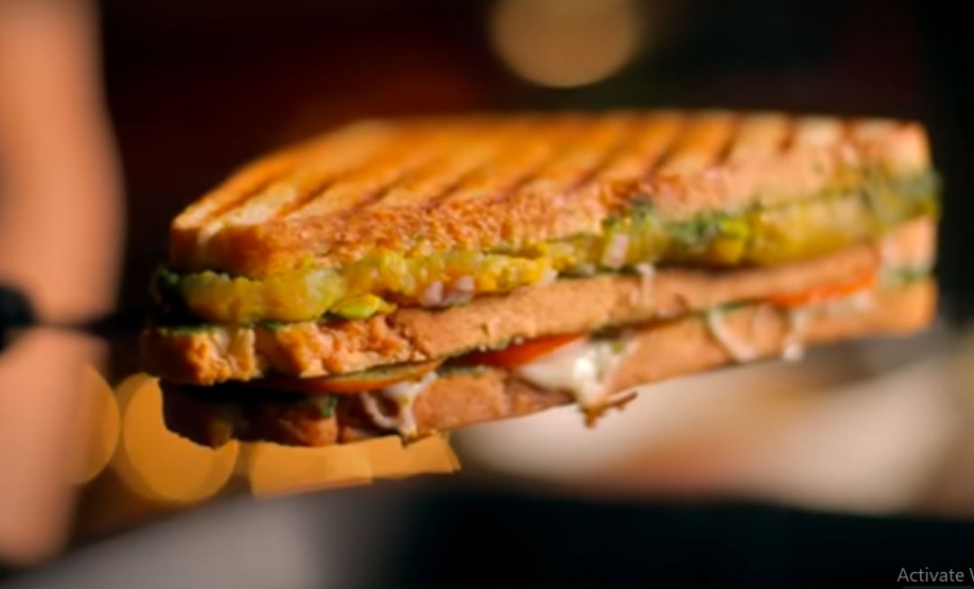 Veg grill chees sandwich recipe